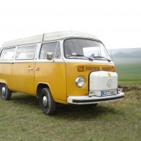 Bulli in Lothringen/Nordfrankreich